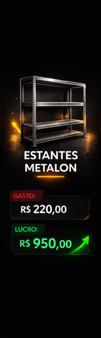 Estantes metalon